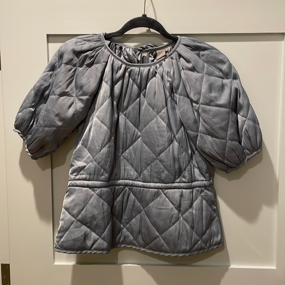 H&M | NWT quilted peplum top